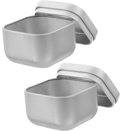 iplusmile 2piezas Lata De Vela De Aromaterapia Diy Contenedor De Velas Vacío Casa Para Decoración De Mesa o Obsequio