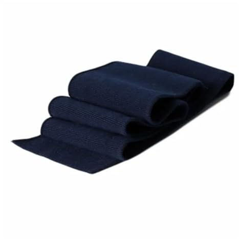 PULaif Puño de Punto Acanalado, Costilla elástica de Punto de 80 cm de Alto, Hilo de poliéster Antibolitas teñido, Dobladillo roscado for puños, Escotes, Ropa, Bricolaje(7,3.5CM X 80CM)