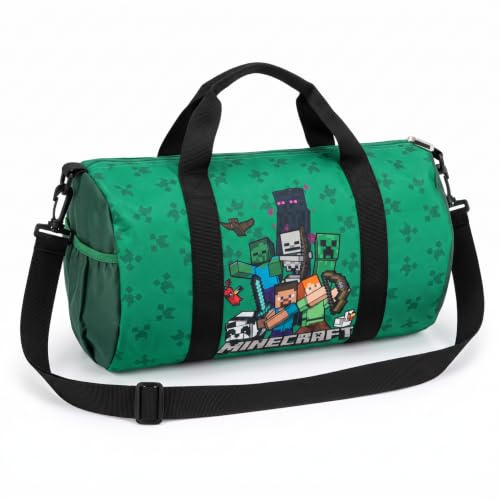 Minecraft Sac à Dos pour Enfants et Adolescents | Gym, Sport, 45 x 29 x 33 cm