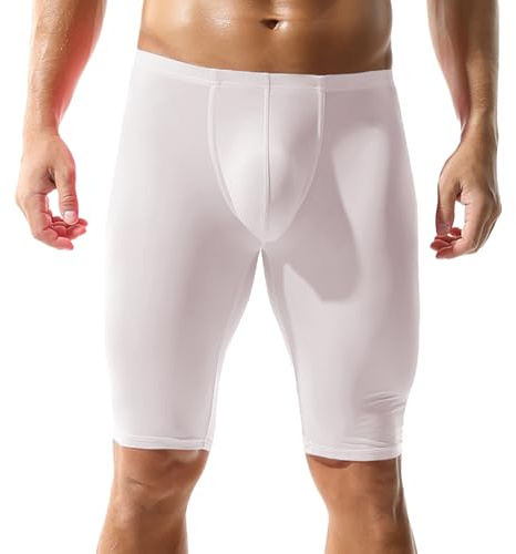 YUFEIDA Demi-Collants Transparents pour Hommes, sous-vêtements, Maillots de Bain, Shorts, Pantalons