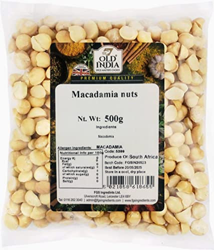 Old India Macadamia Nuts 500g