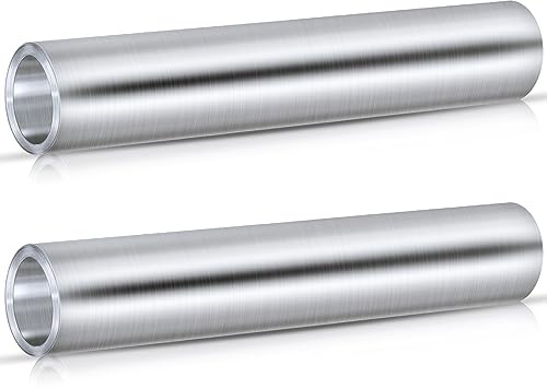 Therwen 2 Roll Aluminum Flashing Roll Roof Flashing for Sealing Windows Doors Siding Roofing Stains Moss and Mildew Prevention (20x 10')
