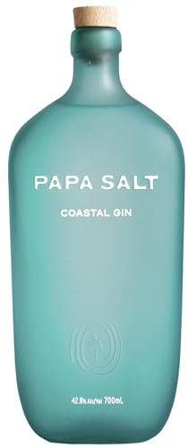 Papa Salt Coastal Gin | 70cl | 42.8% ABV | Award-Winning Australian Craft Gin Inspired by Beach Days, Perfectly Smooth, Ideal for Enjoying on its Own, in cocktails or Sharing as the Ultimate Gin Gift