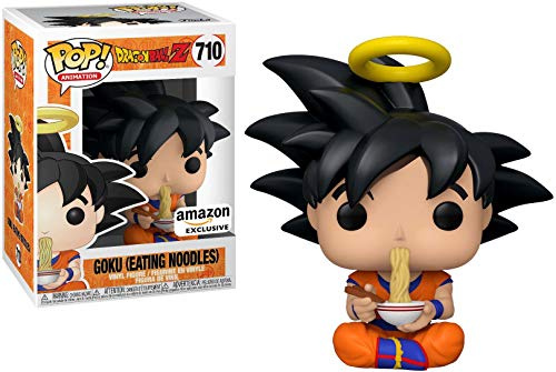 Funko Pop! Animation: Dragon Ball Z - Goku Eating Noodles - Figurine en Vinyle à Collectionner - Idée de Cadeau - Produits Officiels - Jouets pour Les Enfants et Adultes - Anime Fans