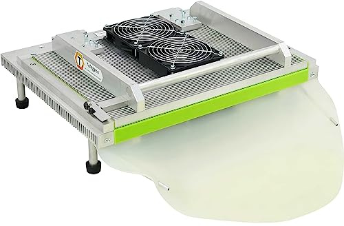 Tolegano Mittelwandpresse elektrisch luftgekühlt mit Zellmaß 5,4 mm - Mittelwand individuell zuschneidbar. Mittelwandgiessform Gussform Mittelwaende Imkerei Mittelwände selber giessen Imkereizubehör