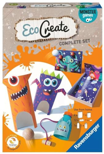 Ravensburger - EcoCreate Midi, Giochi da Mostri, 6+ Anni, Multicolore, 181445