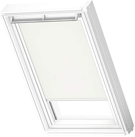 Tenda a rullo transcluente VELUX Originale per PK10, Bianco con guida bianca