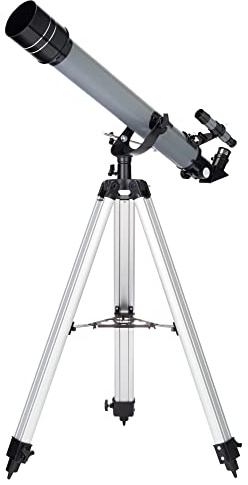 Levenhuk Blitz 70 BASE Telescopio Rifrattore Da 70 mm Per Appassionati e Principianti, Con Treppiede e Un Ampio Set Di Accessori