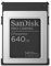SanDisk 640GB PRO-CINEMA Cfexpress Type B, up to 1500 MB/s write, up to 1700 MB/s read speeds, Flawless 8K video capture