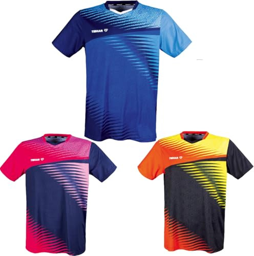 Tibhar T-shirt Azur/Maillot de tennis de table, Orange, XXL