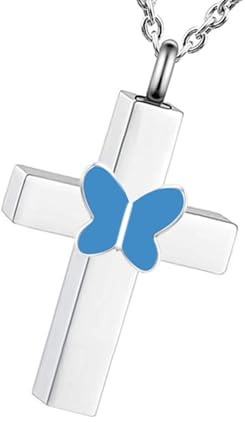 Zqxnt Collier funéraire en forme de croix pour animal de compagnie