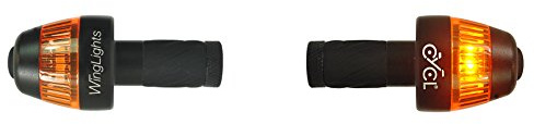 Winglights Fixed V3 Frecce per Bicicletta e Monopattino Elettrico | Freccia per E Scooter Indicatori di Direzione | Monopattino Adattore Venduto Separatamente | Impermeabile Facile a Installare