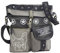 Sunsa Damen Tasche. Hund Liebhaber Umhängetasche Handtasche. Bag aus Canvas & Leder. Schultertasche Damentasche in Vintage Stil. Crossbody mit Hundeaufdruck