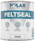 Polar Clear Felt Seal - 1 Litre - Instant Waterproof Roof Sealant - Ideal for Flat or Pitched Felt, Shed & Garage Roofs - Easy to Apply