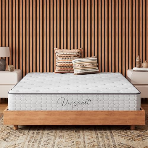 Vesgantti Matelas Nova Rêve 160x200cm, Épaisseur 24cm, Ressorts Ensachés et Mousse Mémoire de Forme, Tight Top, Matelas Roulé et Compressé, Oeko-TEX