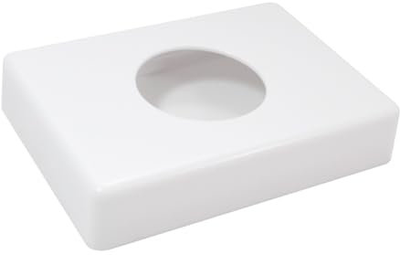 PE-Hygienebeutel Set mit Kunststoffspender, Hygienebeutelspender für Damenbinden und Tampons, hygienisch und diskret, in Weiß und Chrom (Weiß)