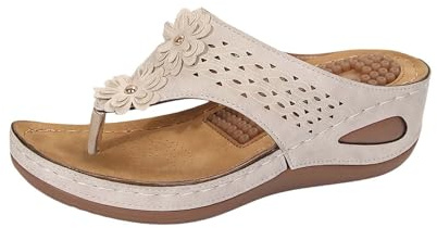 Chanclas Mujer Ortopedicas N 43,Sandalias Mujer Verano Vestir,Sandalias Comodas con cuña,Zapatillas Viaje,Chanclas Plataformaverano,Zapatillas señora Mayor