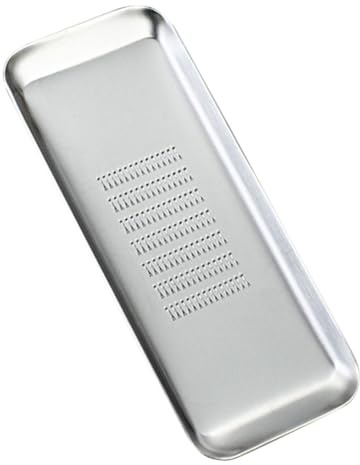 DECOMELODY Rallador de Jengibre y de Acero Inoxidable Accesorio de Cocina Compacto Diseño Ergonómico para Fácil Uso y Limpieza para Regalo para Amantes Cocina