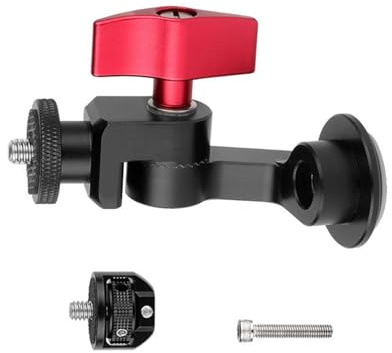 Kfwfuaee Set di sterzo per biciclette Supporto per tappo Action Camera Staffa per 28 6 mm Attacco manubrio bicicletta Leghe di alluminio Supporto superiore Facile da Installare Interfacce filettate