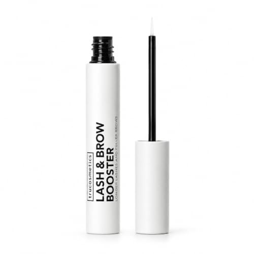 trucosmetics LASH & BROW PEPTIDE SERUM – ögonbryns- och ögonfransserum | Ögonfransserum utan hormoner – 4-peptidkomplex för maximal längd, densitet och styrka – dermatologiskt testat – Tillverkad i