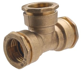 Raccord PE Laiton Té Egal Ø32 NOYON & THIEBAULT