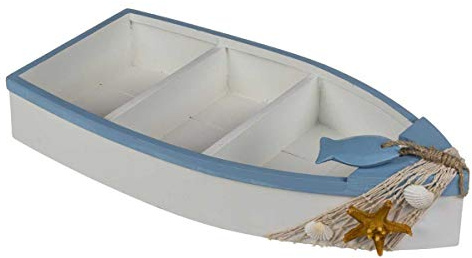 Out of the blue Objeto de decoración/Barco de Pesca - 3 estantes/Dimensiones : 42 x 20,5 x 6 cm