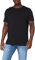 camel active Herren Basic Kurzarm T-Shirt mit Rundhalsausschnitt Schwarz, menswear-6XL