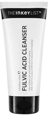 The Inkey List Fulvic Acid Cleanser 150ml, Removes Makeup, For a Healthy Looking Complexion, Fragrance Free, Suitable For All Skin Types