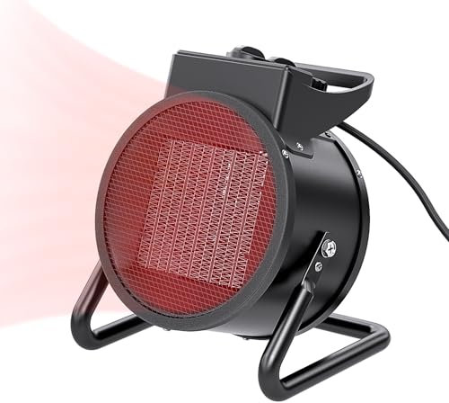 FIVMEN Heizlüfter 2000W PTC Keramik Elektroheizung Energiesparend mit Thermostat und Überhitzungs 3 Modus Heizung Elektrisch für Camping Bad Büro