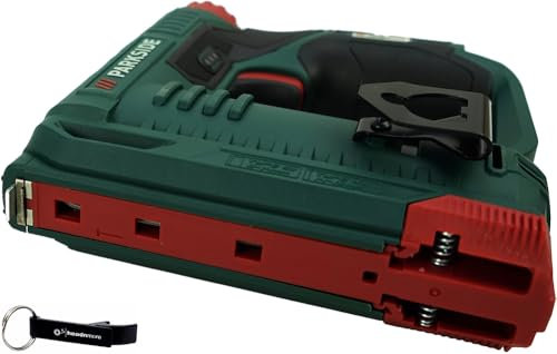 HEADNMORE® Parkside® - Pinzatrice a batteria 12 V PAT 12 (senza batteria) + portachiavi