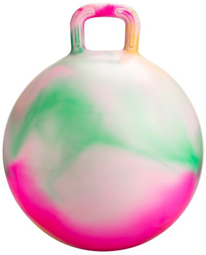 U&C Planet Balones Saltadores 50 cm Pelota de Salto para Niños 6-9 Pelota de Saltar Hinchable con Bomba Apto para Uso en Interiores y Exteriores Regalo Ideal