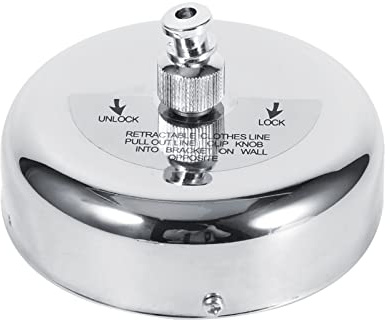KIMISS Cuerda para tender ropa retráctil de acero inoxidable, uso interior y exterior, línea de secado resistente y compacta, ideal para hogar, lavandería o viajes