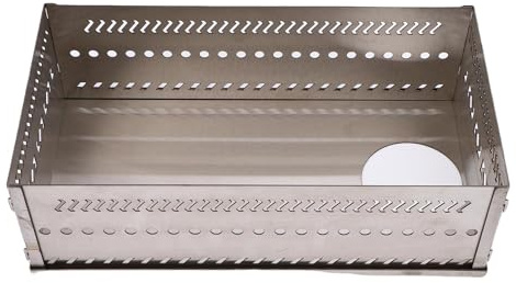 Alomejor Saune Stone Basket med Flera Användningsområden Fast Configuration Rostfritt Stål Bastu Kontext Daglig Underhållssten för Bastuspis, för Att Laga en Grill Utanför (SL 375)
