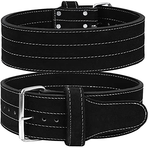 Hawk Sports Single Prong Powerlifting Belt for Men & Women - 10mm IPF Competition, Weightlifting Belt for Training (M)