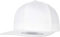 Flexfit Organic Cotton Snapback Cap, White, one Size