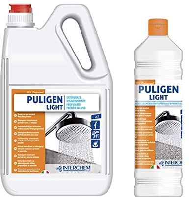 Puligen detergente disincrostante anticalcare ravvivante metalli - Confezione : 12 flaconi da lt.1
