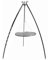 CookKing Stand-Grill Dreibein Grill massiv Schwarzstahlgitter 200cm 60cm Ø