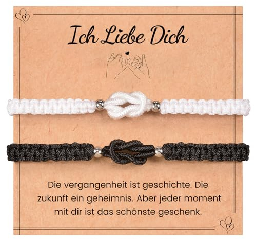 MANVEN Partner present partnerarmband födelsedag årsdag honom du