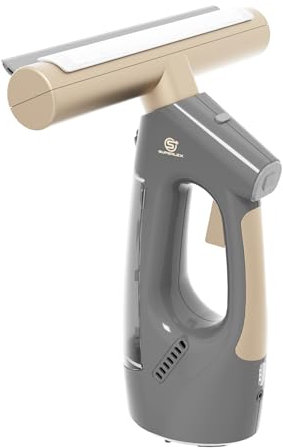 SUPERLEX Window Vac Cordless Electric Window Vacuum Cleaner Rechargeable Handheld Glass Cleaner 30 Minutes Runtime Cleaning Equipment for Mirror Shower Screen Smooth Surfaces Streak Free