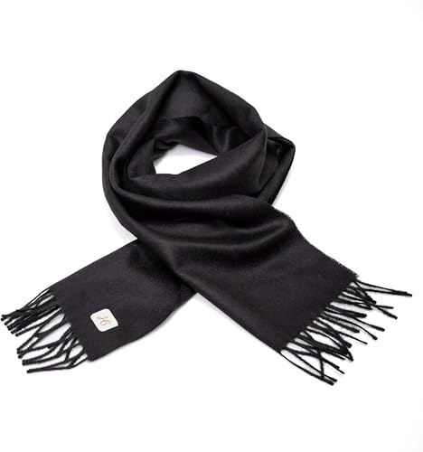 Hand Gewand by Weikert Sciarpa per neonati, 180 x 30 cm, 100% lana di alpaca, realizzata a mano, morbida e calda, ipoallergenica e sostenibile, lussuosa sciarpa invernale per uomo e donna