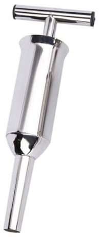 SHINEOFI Kit Embutidor de Salchichas de Acero Inoxidable 201 Grande, Tubo para Llenado de Carne y Embutidos, Herramienta para Cocina Doméstica, Accesorio para Relleno de Salchichas y Carne