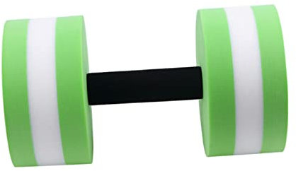 Kisangel 3stücke Schwimmhanteln Aus Eva Wasserhanteln Für Fitness-training Leicht Tragbar Trainiert Arme Und Beine Für Schwimmbad Und Wassergymnastik in Grün Rosa Und Weiß