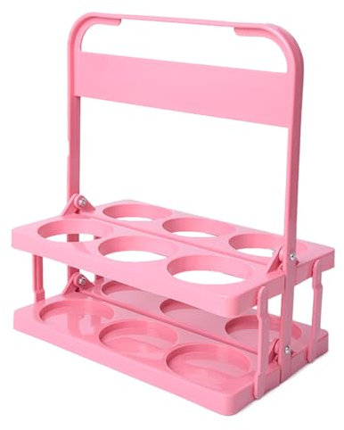 Sertay Panier Bouteilles, Bouteille Porte Boissons Bière, Panier Bouteille Pliable, Porte Bouteille 6 Trous, Boissons Panier Transport, Utilisé pour Transporter des Boissons, de Bière, des Spiritueux