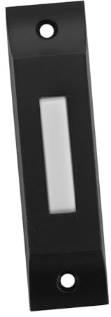 Mikikit Retro Doorbell Traditional Push Button for Front Door Office Replacement Doorbell Button for Wall Mounted Door Chime Retro Design for Shop and Garage