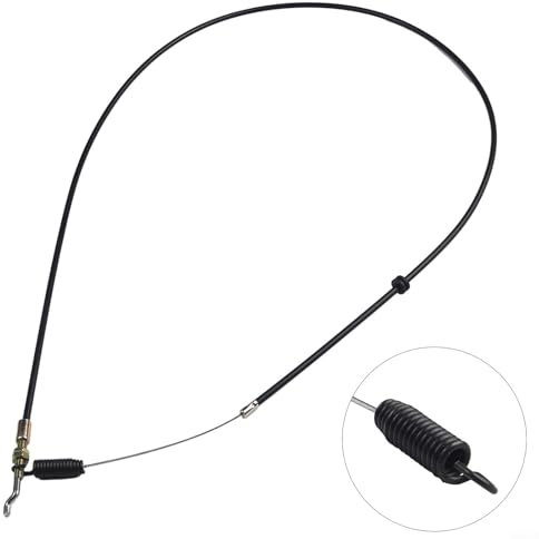 Câble d'entraînement de rechange pour tondeuse à gazon compatible avec les modèles 464 484 534 TR 81001143 Construction en métal Longueur 1340 mm