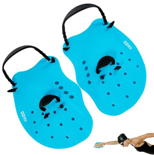 Palmas de natación para niños | Guantes de natación ajustables de silicona palmeada - Ayuda para niños para piscinas, equipo de adulto portátil para patio, acuático