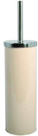 MSV WC Bürste Toilettenbürste WC Garnitur Klobürste „Miami“ mit hygienischem Behälter Beige