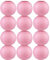 Tmade 12 PCS 10 Pink Paper Lanterns for Birthday Baby Shower Wedding Party Garden Home Decoration