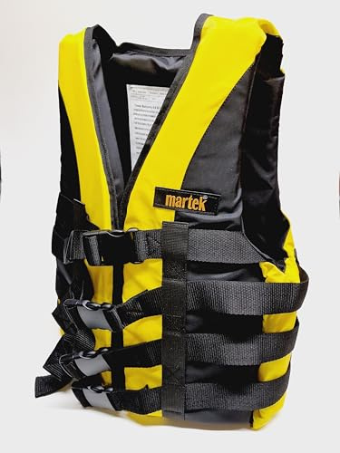 Kayak Ski Classic Buoyancy Aid 50N Impact Jacket Pfd (Yellow, S 40/45kg)