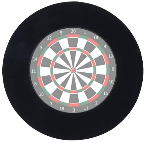 Anello per bersaglio per freccette, protezione da parete in EVA resistente, per bersaglio per freccette per interni ed esterni, ideale per giochi in famiglia e feste, con anello circondato da